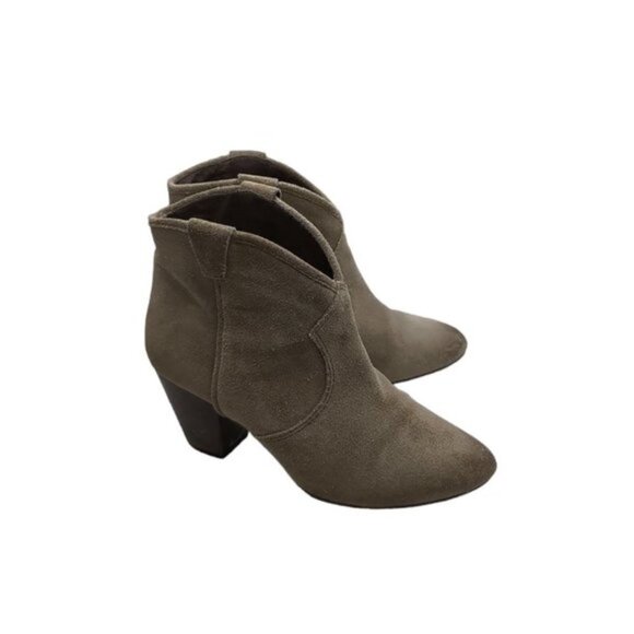 Ash Shoes - Ash Spiral Vison Suede Ankle Boots
